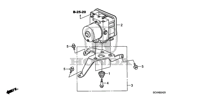 CHASSIS/VSA MODULATOR for 2007 Honda ELEMENT #1