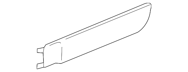 15180289 Деталь SIDE MOLDING, LEFT