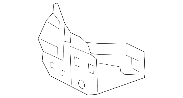 58384-76010 Деталь PANEL REINF, LEFT