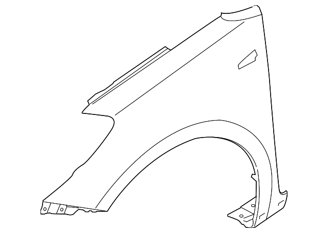 66311-A7210 Деталь FENDER, LEFT