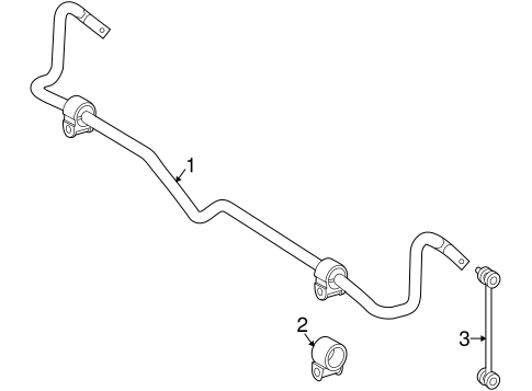 CLS550 STABILIZER BAR & COMPONENTS