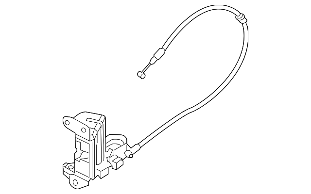 19316909 Деталь LATCH, LEFT