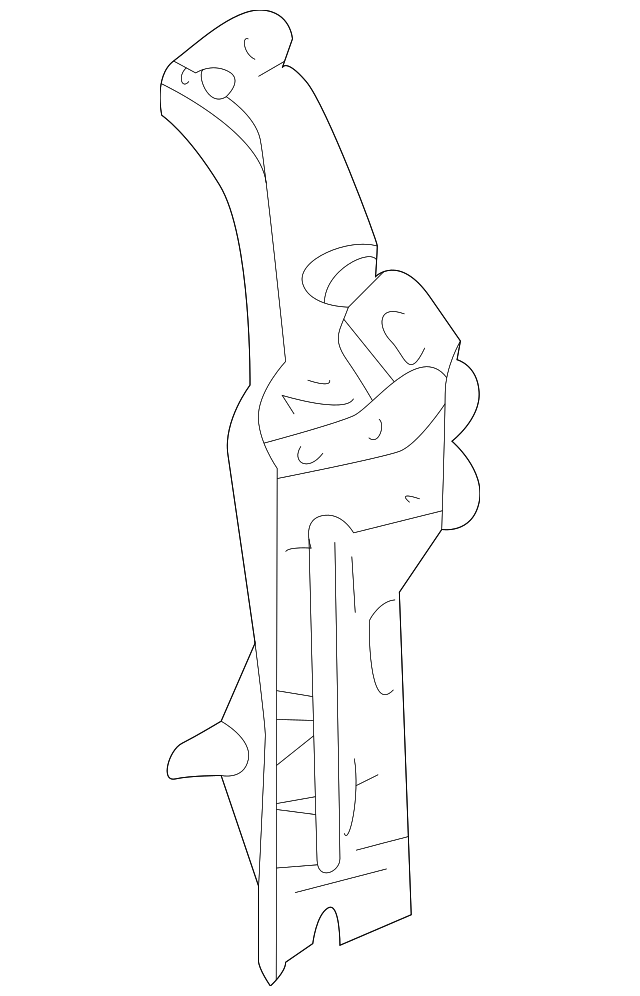 210-620-09-72 Деталь H'LAMP MOUNTING, LEFT
