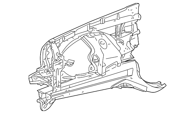 210-620-47-61 Деталь APRON ASSY, LEFT