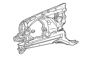 1999 Mercedes-Benz E300 Apron Assy 210-620-47-61 1999 Mercedes-Benz E300 Apron Assy 210-620-47-61