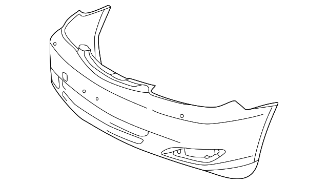 52119-33933 BUMPER COVER