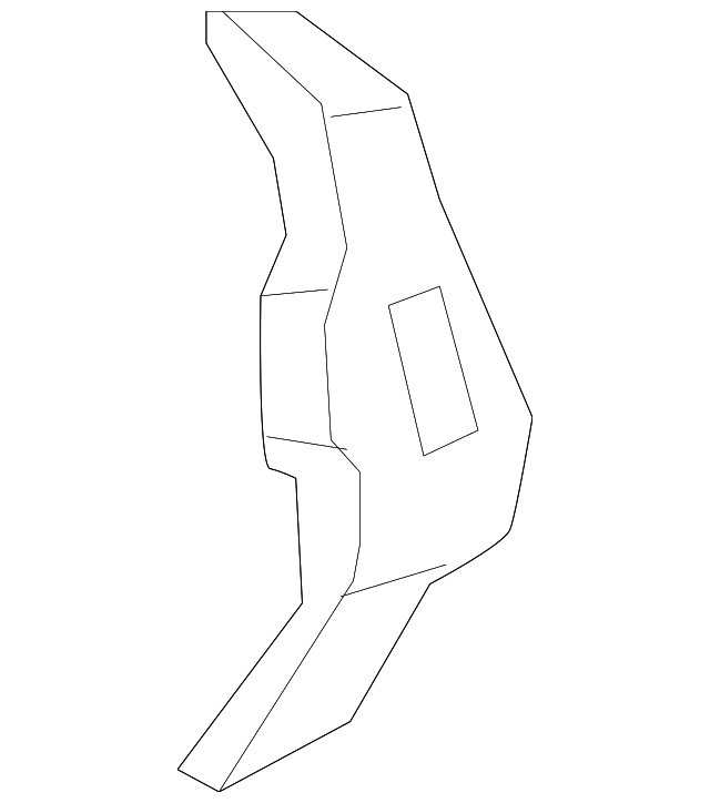 41-21-7-275-219 Деталь BAFFLE PLATE, LEFT