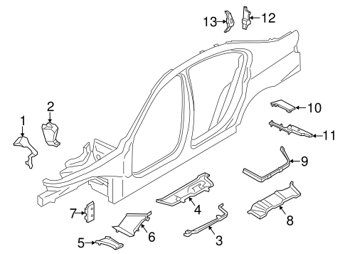 650i xDrive Gran Coupe INNER COMPONENTS