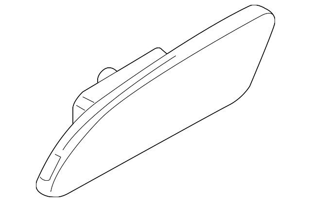 1Q0-945-071-B Деталь SIDE MARKER LAMP, LEFT