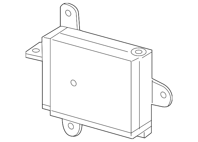 88162-0R010 Деталь BLIND SPOT RADAR, LEFT