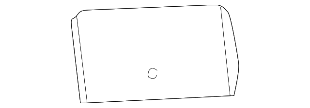 5012739AA Деталь DOOR PANEL