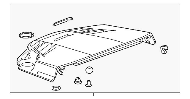 12666472 ENGINE COVER
