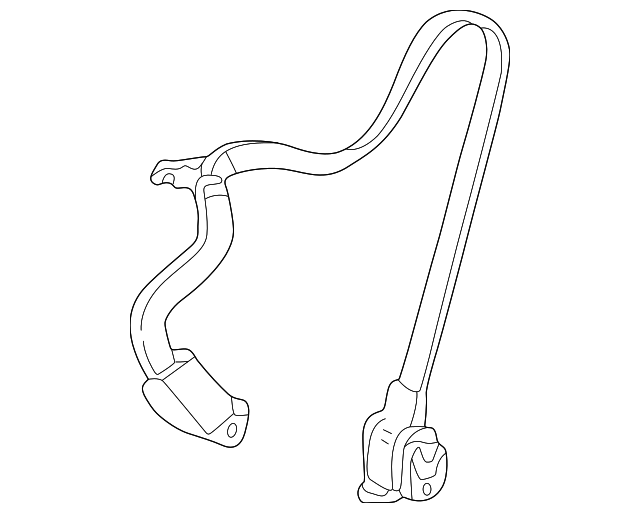 88893489 Деталь BELT & RETRACTOR