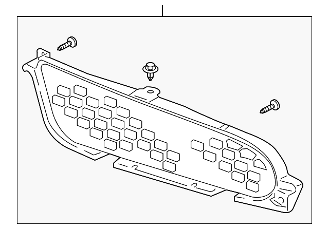 7450A382XA Деталь GRILLE, RIGHT