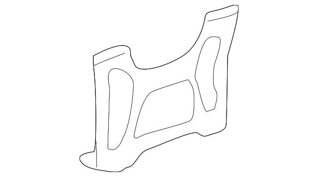 58997-30080 Деталь CONSOLE BASE MOUNT BRACKET
