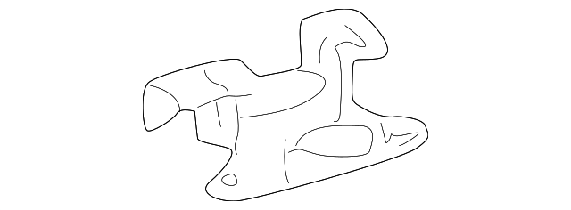 58996-30090 Деталь CONSOLE BASE MOUNT BRACKET
