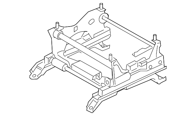 87450CG02A Деталь SEAT ADJUST ASSY, LEFT
