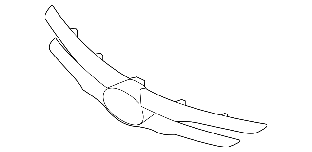 86358-3Q800 Деталь UPPER MOLDING
