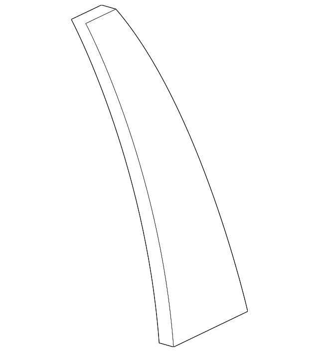 802D2-ZM01A Деталь COVER PANEL, RIGHT