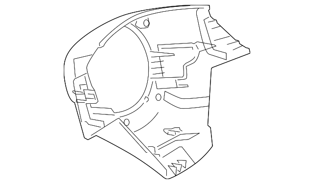 GS3L-32-049 Деталь LOWER SHROUD
