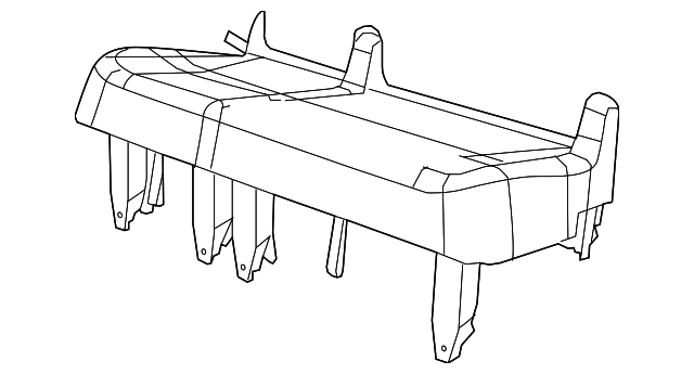 7B0-885-376 Деталь SEAT CUSHION PAD, RIGHT
