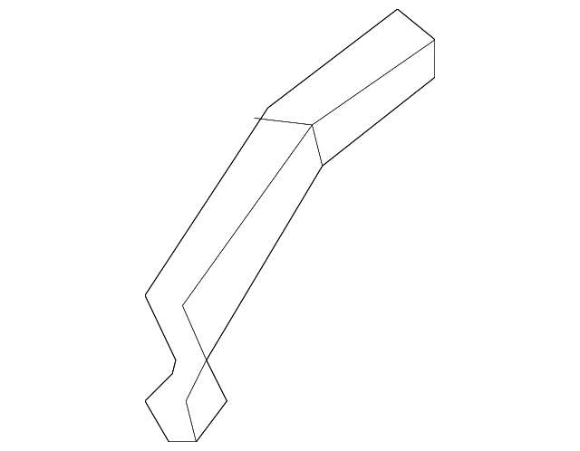 767D0-5AA0A Деталь TOW HOOK BRKT, RIGHT