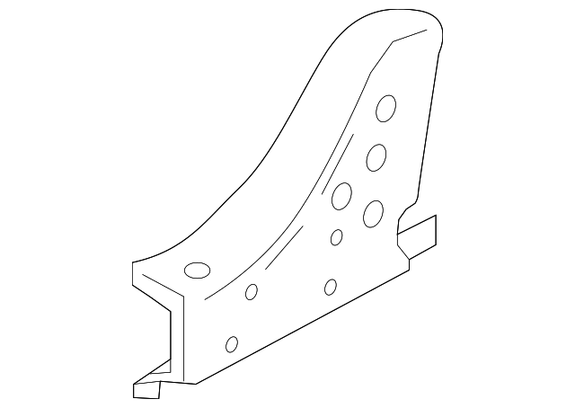 G64B5-5AAMA Деталь SILL REINF, LEFT