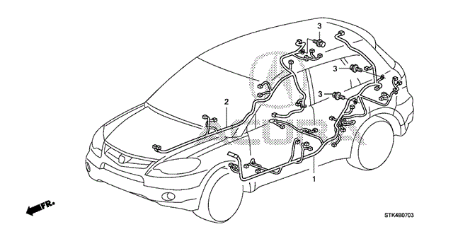 RDX WIRE HARNESS (4)