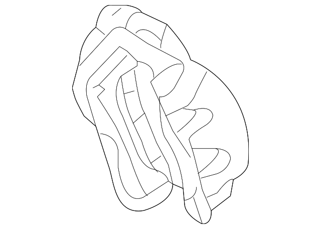 58110-4D500 CALIPER, LEFT