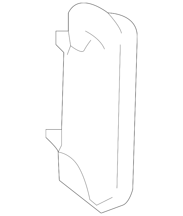 ZZDB-57-KA0 Деталь FT SEAT AIR BAG, RIGHT