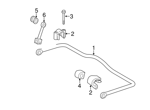 Sprinter 3500 STABILIZER BAR & COMPONENTS
