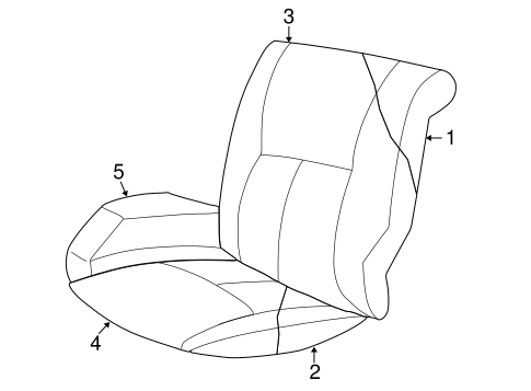 Concorde REAR SEAT COMPONENTS