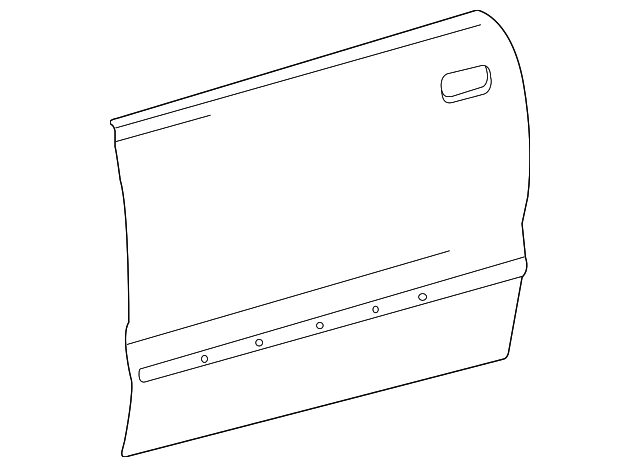 76111-25010 Деталь OUTER PANEL, LEFT