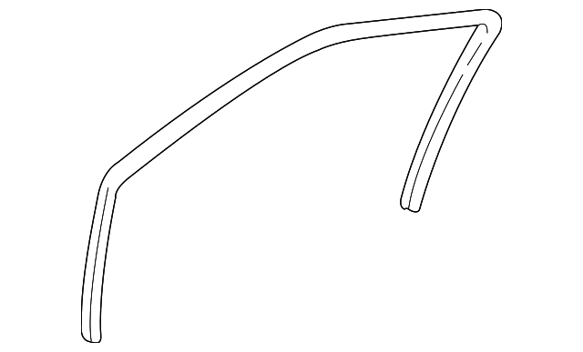82110-25000 Деталь UPPER W'STRIP, LEFT