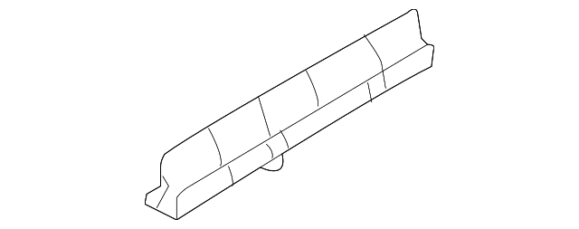 51-31-7-051-525 Деталь UPPER MOLDING CLIP, LEFT