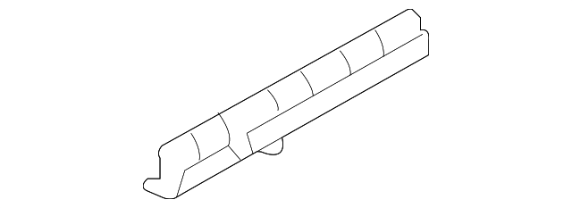 51-31-7-051-502 Деталь UPPER MOLDING CLIP