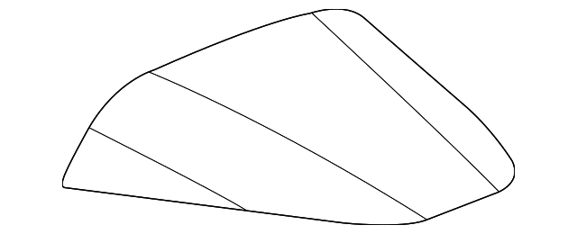 10441053 Деталь LIFT GATE GLASS