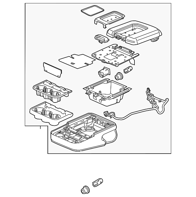 23474186 ARMREST ASSY