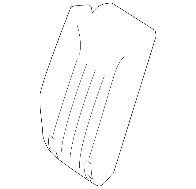 164-920-96-47-8K55 Деталь SEAT BACK COVER, RIGHT