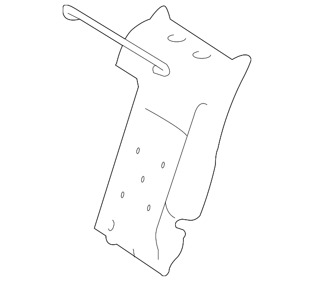1649202416 Деталь SEAT BACK PAD, RIGHT