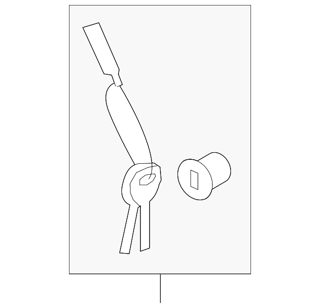 81521-2JA00 Деталь LOCK CYLINDER