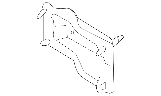 86641-A7510 BUMPER BRACKET, LEFT