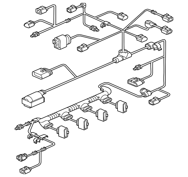 06K-971-627-Q Деталь ENGINE HARNESS