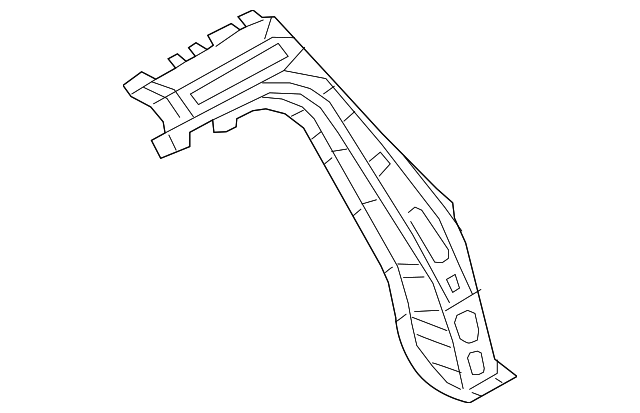 G6666-3NFMA Деталь PILLAR REINF, RIGHT
