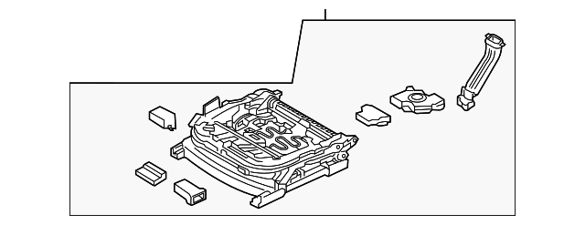 88210-B1180 Деталь SEAT ADJUSTER