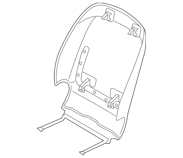 88380-B1100-PHR Деталь SEAT BACK PANEL