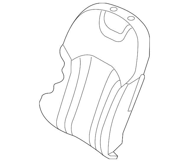 88460-B1030-PHR Деталь SEAT BACK COVER