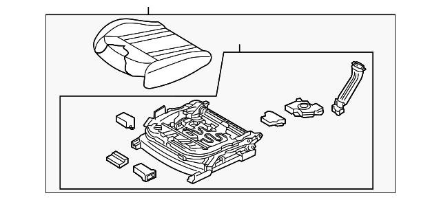88200-B1220-PPR Деталь CUSHION ASSY