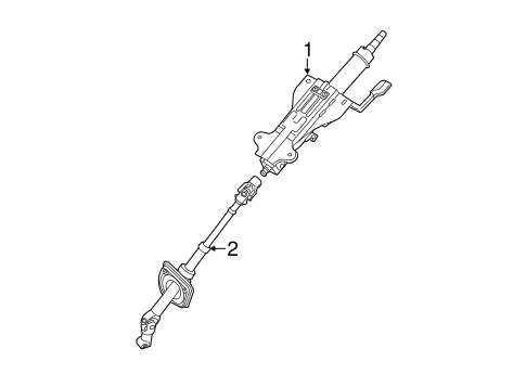 Sorento STEERING COLUMN ASSEMBLY
