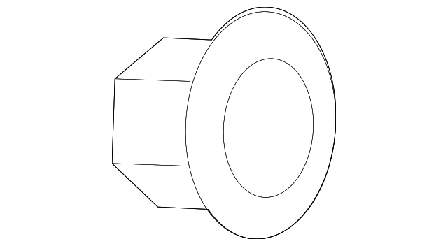 11546436 STABILIZER LINK NUT, RIGHT